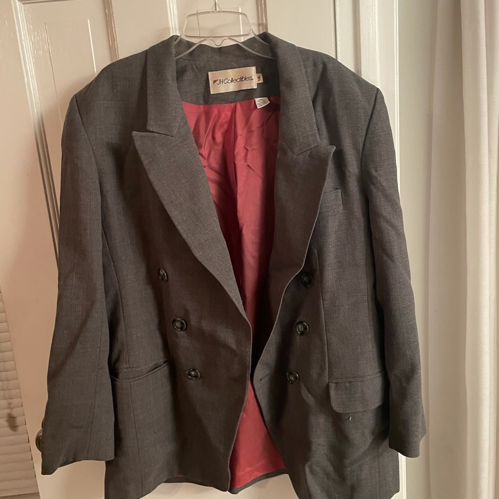 Gray Blazer